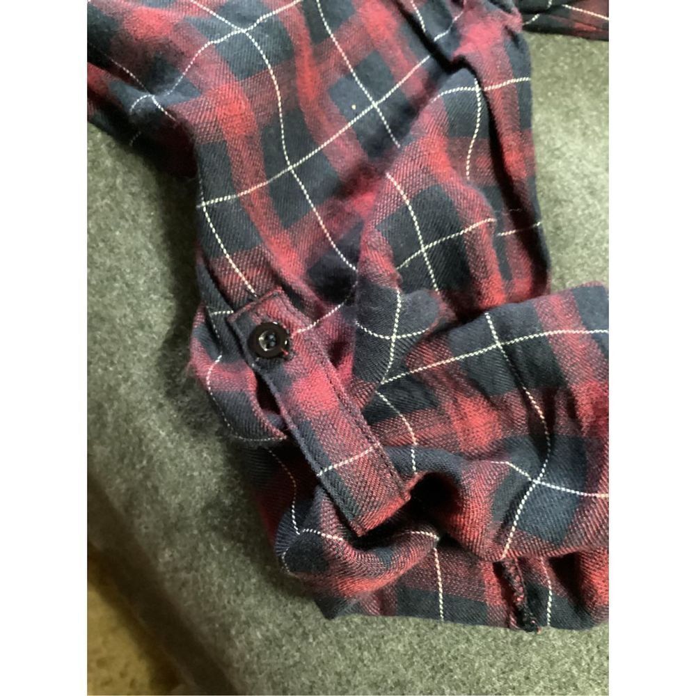 Embroidery Andree Plaid Button Down Top Size: S - Picture 6 of 7